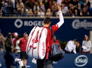 Lopez sends home favourite Raonic packing